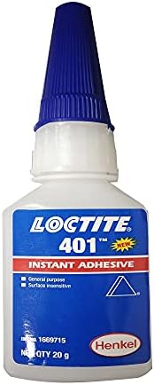 Универсальный клей LOCTITE 401, низкая/средняя вязкость, 20 г, моментальный клей для металлов, пластика и древесины Loctite