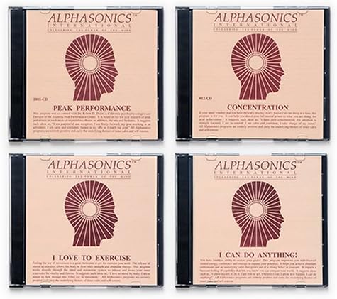 Sports Excellence: Subliminal 4-CD Set: Peak Performance, Concentration, I Love to Exercise, I Can Do Anything! Alphasonics