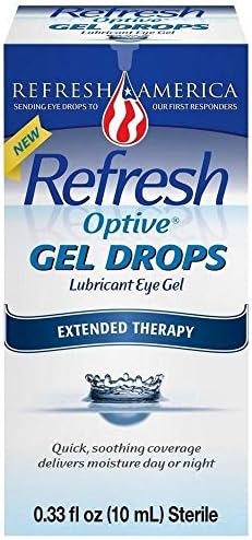 Refresh Optive Gel (Гель) Drops (Капли) - 0.33 oz (Унции), Pack of 6 Refresh