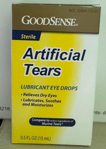 Artificial Tears Eye Drops (Капли), 15ml (Pack of 2) Generic