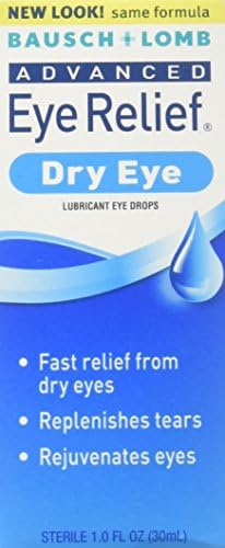 Bausch & Lomb Advanced Eye Relief Rejuvenation Lubricant Eye Drops (Капли), 1-Ounce (Pack of 3 (1 fl oz (Жидкие унции) ea)) Bausch + Lomb