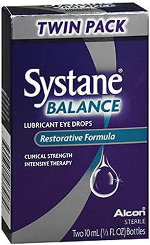 Systane Balance Lubricant Eye Drops (Капли) - 20 ml, Pack of 2 Systane