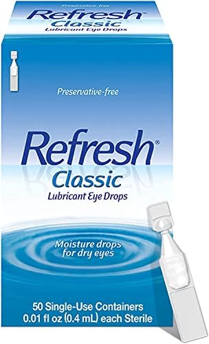 REFRESH Classic Lubricant Eye Drops (Капли) Single-Use Containers 50 Each (Pack of 2) Refresh