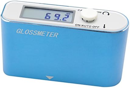 Three Angles Gloss Meter 20/60/ 85 Degree Precise Glossmeter with USB Interface Storage 1000 Data Storage, Paint Coating Ink Plastic Metal Surface Gloss Tester AMT603 Amtast