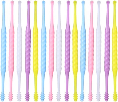 Healifty 20 Pcs Ear Wax Removal Tools Ear Picks Spiral Ear Spoons Double End Earwax Removal Ear Cleaning Tools Healifty