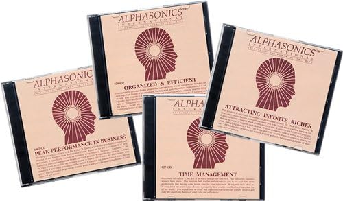 Professional Success: Subliminal 4-CD Set: Time Management, Organized & Efficient, Peak Performance in Business, Attracting Infinite Riches Alphasonics