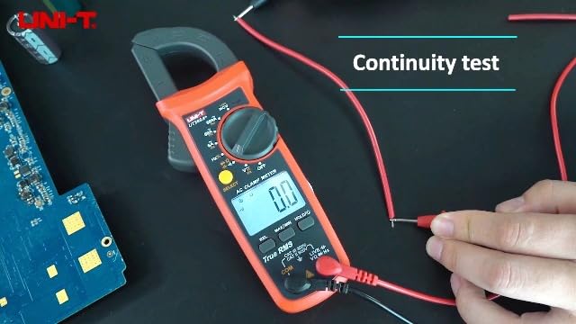 UNI-T UT210E Mini Digital Clamp Meter 100A AC DC Current Voltage True RMS Pliers Ammeter Resistance, Capacitance, Diode Tester Multimeter Uni-T