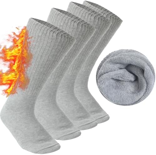  Носки Geyoga Extra Wide Warm Winter Fleece Seamless Socks 9-13 Yards Geyoga