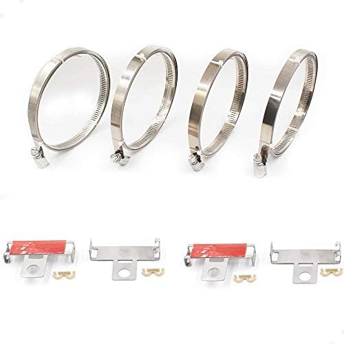 Wheel Accessories Parts TPMS - Accessories - Strap Kit (4 Straps, 4 Clips & 4 Keepers) Wheel Accessories Parts