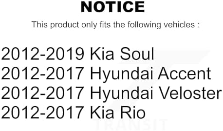 Воздушный фильтр двигателя (8 шт.) для Kia Soul, Hyundai Accent, Veloster, Rio K57-103009 PUR