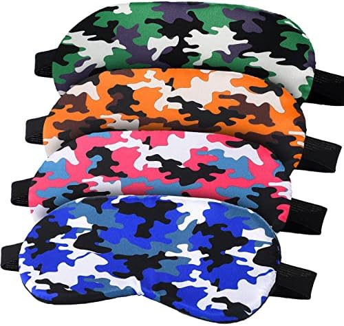 Маска для сна Eurzom Camo Sleep Mask, 4 шт. Eurzom