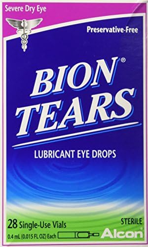 Alcon Bion Tears Single-Use Vials (Одноразовые флаконы), 28 Count Systane