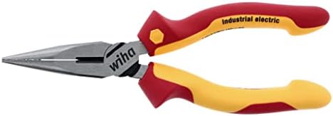 Wiha 32926 6.3-Inch Insulated Industrial Long Nose Pliers Wiha