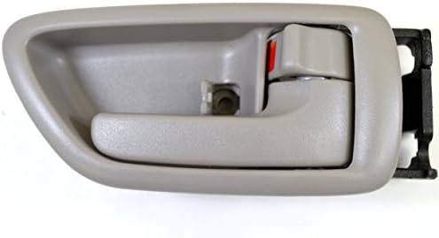 PT Auto Warehouse TO-2901G-RS - Inside Interior Inner Door Handle/Trim, Gray (Charcoal)- Crew Cabs, Passenger Side PT Auto Warehouse