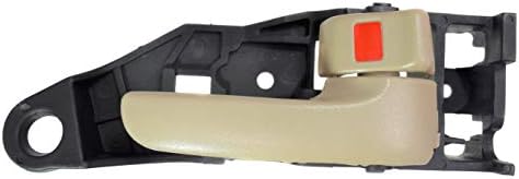 PT Auto Warehouse TO-2219E-FR - Inside Interior Inner Door Handle, Ivory - Passenger Side Front PT Auto Warehouse