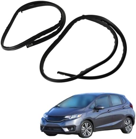 WFLNHB 2PCS Roof Trim Molding Sealing Strip Kit 74316TF0003 74306TF0003 Replacement for Honda Fit Hatchback 5-Door 2009-2014 Left Right Wflnhb