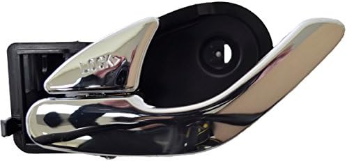 PT Auto Warehouse FO-2702M-LH - Inside Interior Inner Door Handle, Chrome - Driver Side PT Auto Warehouse