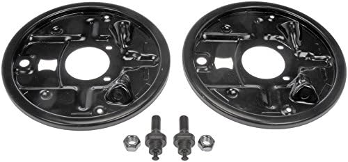 Dorman 924-220 Rear Brake Backing Plate - 1 Pair Compatible with Select Models Dorman