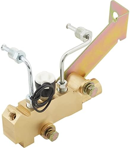 GM Disc/Disc Proportioning Valve Kit: 1/2-20, 9/16-18 Master Cylinder Outlets, OEM-style for 70's GM, Integrated Metering & Proporting, Hard Lines Included, 4-Wheel Disc Brake Systems Speedway Motors