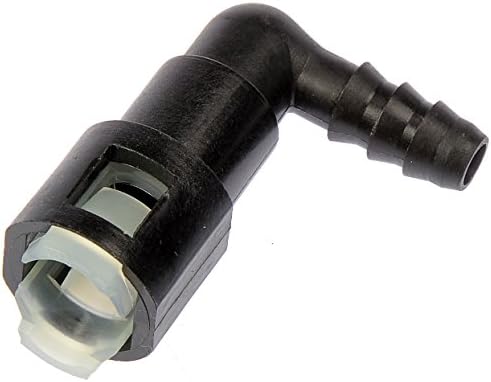 Dorman 800-081 Fuel Line Quick Connector That Adapts 5/16 In. Steel To 5/16 In. Nylon Tubing, 2 Pack Universal Fit Dorman