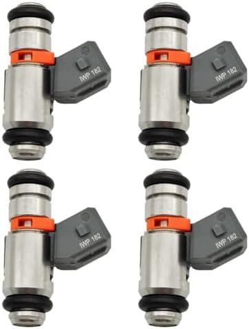 Amrxuts 4pcs IWP182 Fuel Injectors for Piaggio Gilera Vespa PI8732885 GTS250 300 Replace for IWP-182, 6389495, 873288 Amrxuts