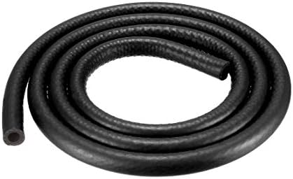 uxcell Fuel Line Hose 8mm I.D. 1.5M/5Ft Rubber Diesel Petrol Hose Engine Pipe Tubing Uxcell