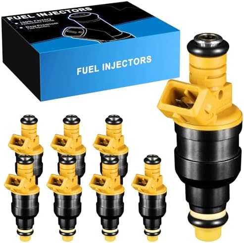 0280150943 Fuel Injectors Fits For:-Ford F150 F250 F350 E150 E250 E350 Econoline Bronco for:-Mustang, For:-Lincoln Navigator Town Car, For:-Mercury Grand Marquis 4.6L 5.4L 5.0L 5.8L (8 Pcs) YZHIDIANF