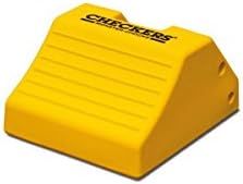 Checkers Industrial Safety Products MC3010 Light Weight Wheel Chock, 17.7" x 15.2" x 10", Yellow Checkers Industrial Safety Products