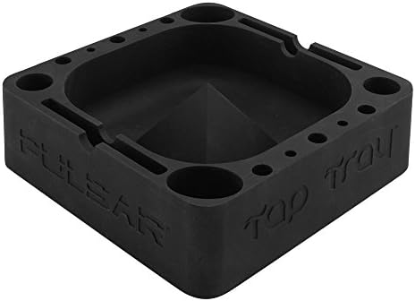 Силиконовая пепельница Pulsar Tap Tray, жаростойкая до 315°C, 13 см x 13 см Pulsar