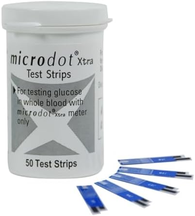 Microdot Xtra Glucometer Test Strips Microdot