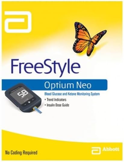 Optium neo glucometer wtih 50 Strips Freestyle Generic