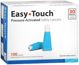 Ланцеты с давлением: безопасные и активизированные 30G Easy Touch