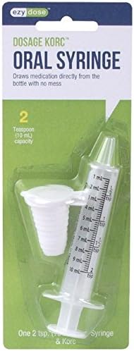 Ezy Dose Flents Oral Syringe 10 ml, 1 ea (Pack of 6) Ezy Dose