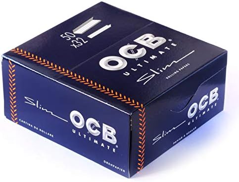 Бумага для закрутки OCB Ultimate Slim King Size, 1600 листов, 50 блоков Ocb