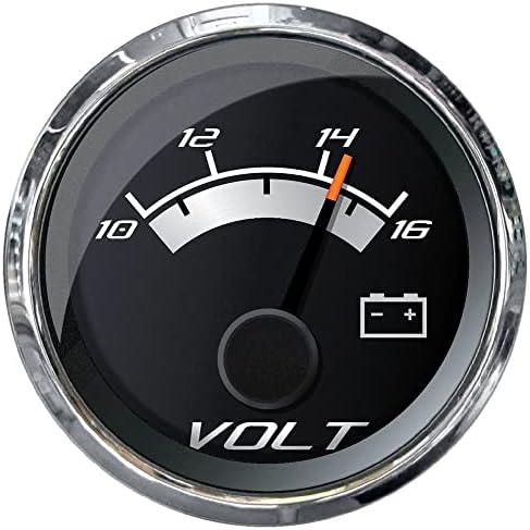 Faria Platinum 2" Voltmeter (10-16 VDC) Faria