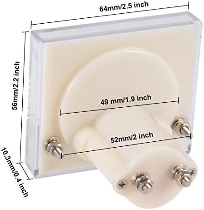 uxcell Analog Current Panel Meter Without Pulse DC 0-100A 85C1 for Circuit Testing Gauge Uxcell