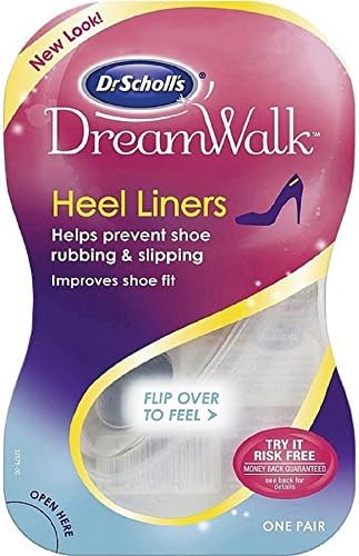 Dr. Scholls DreamWalk Clear Gel (Гель) Heel Liner, 1 pr Dr. Scholl's