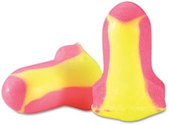 Leight Sleepers Earplugs, Cordless, Foam, Pink/Yellow, 10 Pair/Pack, 6 Packs/Box HOWARD LEIGHT