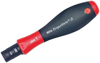 Wiha 28502 TorqueVario-S Torque Screwdriver, 5-10 Inch Pound Wiha