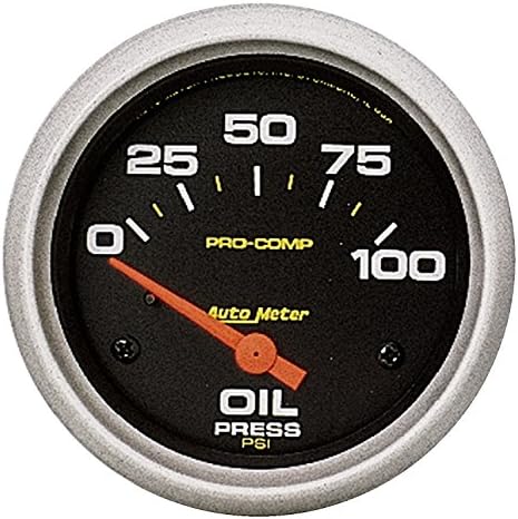 Auto Meter 5427 Pro-Comp Electric Oil Pressure Gauge, 2.625 in. Auto Meter