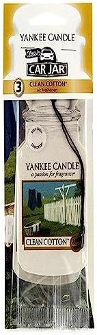 Ароматизатор в банке для автомобиля CLN Cotton, срок службы 2-4 недели Yankee Candle