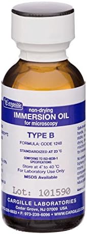 AmScope ML-B-1-A Microscope Immersion Oil, 1 Oz, 30mL AmScope