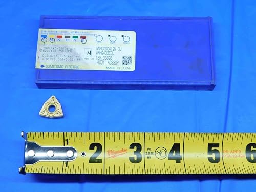 1pc New SUMITOMO WNMG433EGU AC830P TiN Coated Carbide Turning Insert INDEXABLE - BR4520RDT M & J Tooling LLC