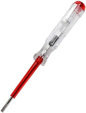 10x Mains Circuit Tester, Electric Tester Pen Screwdriver Voltage Circuit Test Pen Voltage Pen AC For Electrical Test Be-Tool