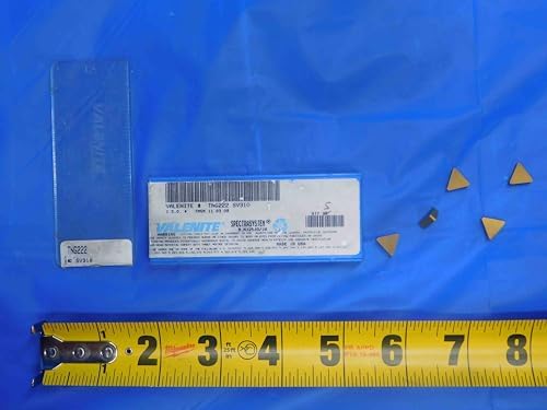 5pcs New VALENITE TNG222 SV310 TiN Coated Carbide TURNIING Inserts INDEXABLE - AJ0666RDT M & J Tooling LLC