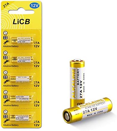 Алкалиновая батарея A27 27A 12V (5 штук) с длительным сроком службы LiCB