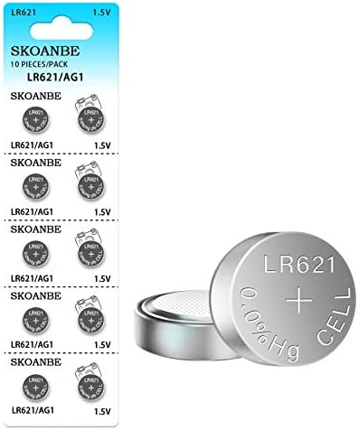 10 шт. LR621 AG1 SR621SW 364 LR60 164 1,5 В экспертные батарейки для часов Skoanbe