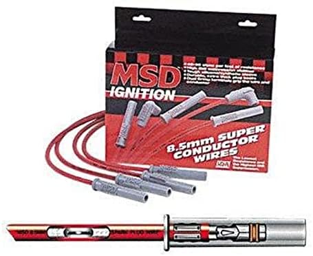 MSD 31223 Black 8.5mm Super Conductor Spark Plug Wire Set Msd