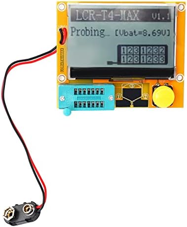 Transistor Tester Transistor Capacitance Tester Voltage Tester is Suitable for Testing Eujgoov