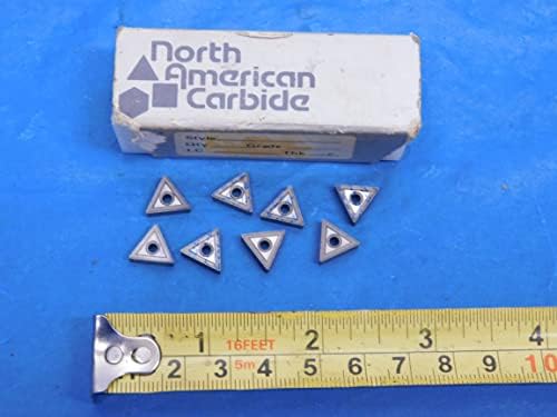 8PCS New North American Carbide TNMG 221 ? 7-7 Carbide Turning Inserts INDEXABLE - MS5082LVR M & J Tooling LLC